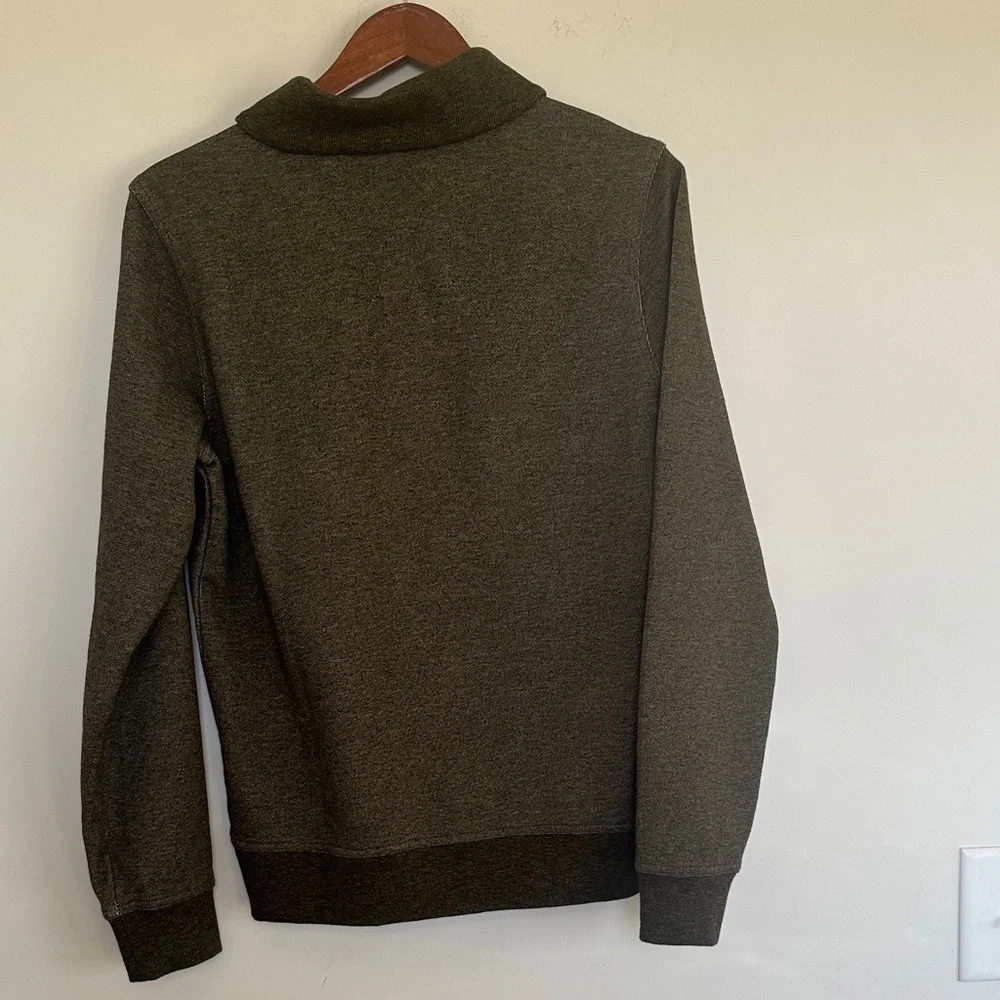 Billy Reid Dark Olive Turtleneck Sweater - Picture 10 of 10